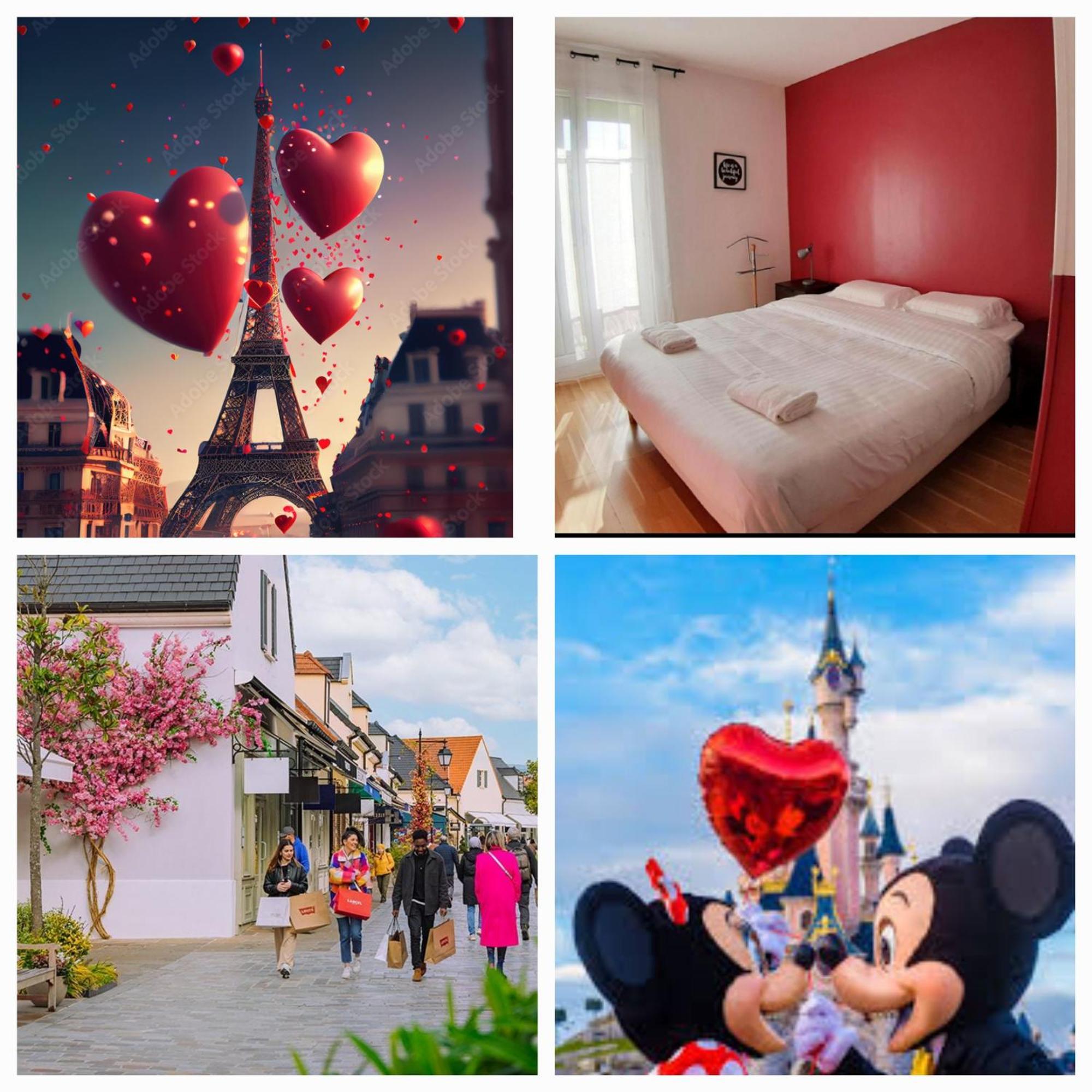 Disney, Very Nice 2 Bedrooms Family Apartment, Wifi, Netflix 8 Pers Chessy  Zewnętrze zdjęcie