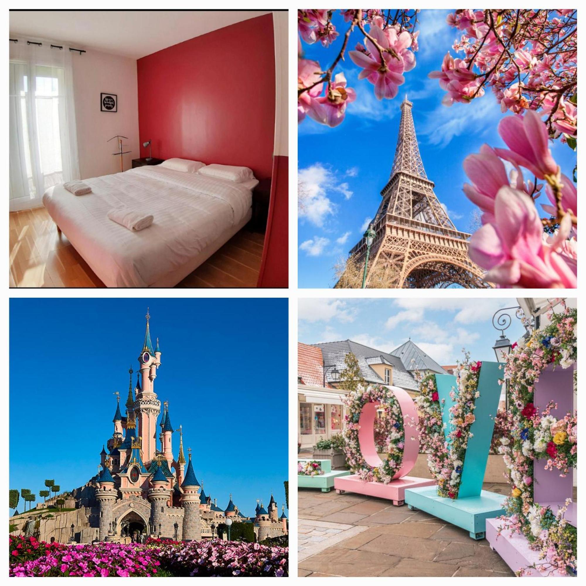 Disney, Very Nice 2 Bedrooms Family Apartment, Wifi, Netflix 8 Pers Chessy  Zewnętrze zdjęcie